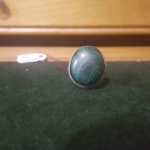 Malachite ring